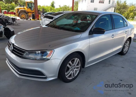 2015 Volkswagen Jetta 2.0L S z USA, uszkodzony, nr VIN 3VW1K7AJ5FM353562